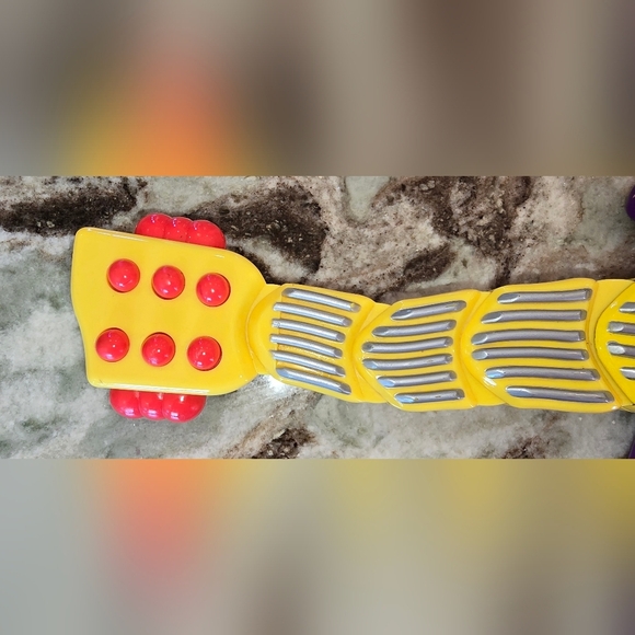 2004 The Wiggles Wiggly Giggly Guitar Dancing Singing 18" Purple *Works* - Picture 3 of 5